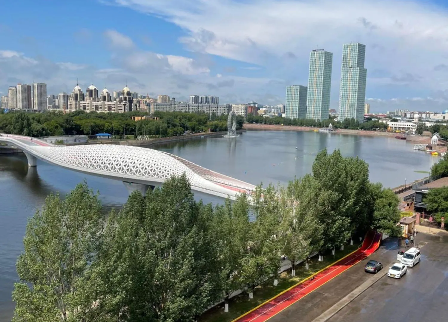 Набережная Столицы Kazachstan